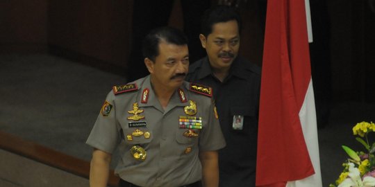 Malam ini, Jenderal Sutarman dan Komjen Budi mendadak temui Jokowi