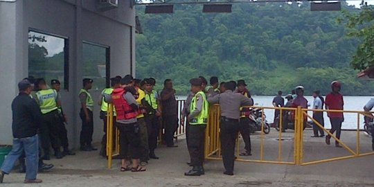 Suasana dermaga Wijaya Pura di Cilacap, jelang eksekusi mati