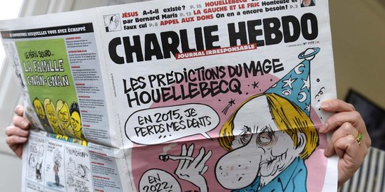 Rusia larang peredaran tabloid Charlie Hebdo