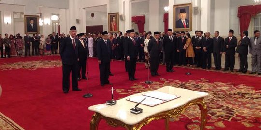 Dilantik jadi Wantimpres, para mantan Timses Jokowi datang ke Istana