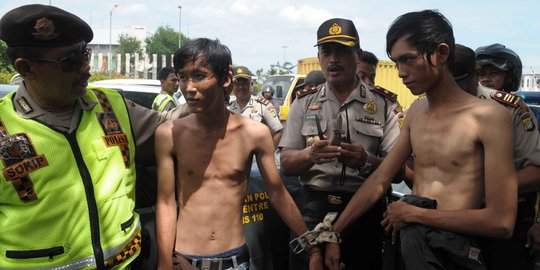 Polisi amankan 154 preman di Jakarta Utara