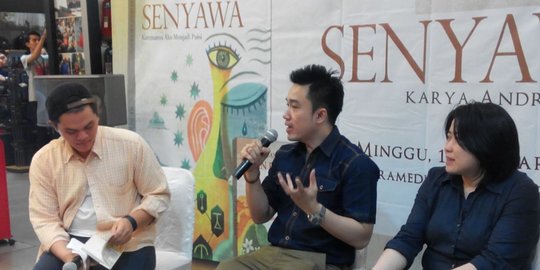 Andrei Aksana luncurkan buku puisi berjudul Senyawa