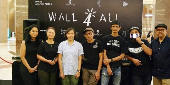 WALL 4 ALL, pameran seni hasil kolaborasi Samsung dan Art Dept ID