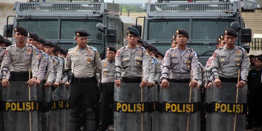 Polisi bawahan tak mau ikut pusing dengan konflik para Jenderal