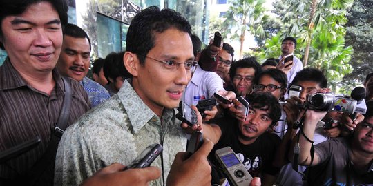 Sandiaga Uno dapat kabar meninggal Bob Sadino dari keluarga