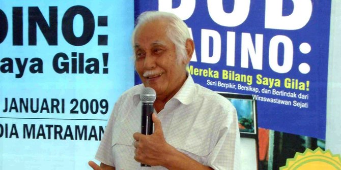 Kisah perjuangan Bob Sadino yang penuh inspirasi  merdeka.com