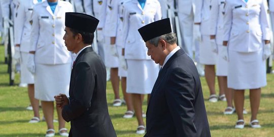 Jokowi: Tidak ada istilah pembersihan 'orang-orang SBY'