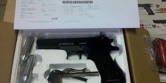 Terungkap Pria Nibong Ini Ternyata Pakai Airsoft Gun Todong Korban Antara News Aceh