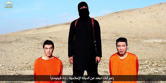 Ini dua pria Jepang yang terancam mati di tangan ISIS