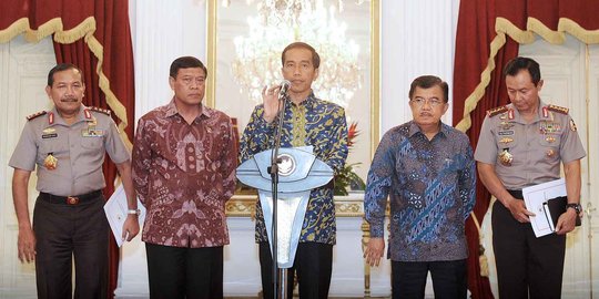 Gara-gara Plt Kapolri, Jokowi mau diinterpelasi sampai dimakzulkan