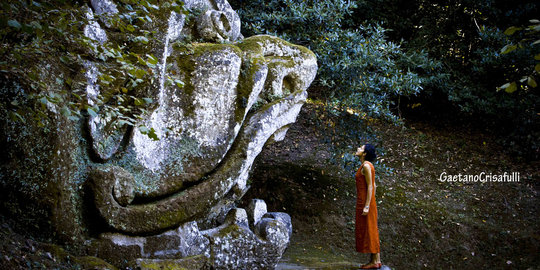 Garden of Bomarzo, keunikan 'taman monster' di Italia