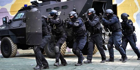 Aksi pasukan anti-teror Korea Selatan serbu markas teroris