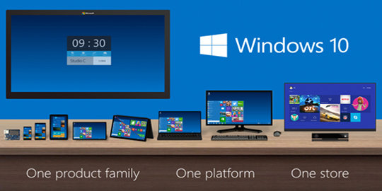 Kabar gembira! Windows 10 bakal bisa diunduh gratis