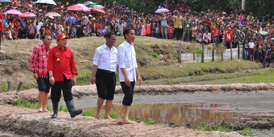 Jokowi sebut target ekonomi tak pesimis tapi juga tidak optimis