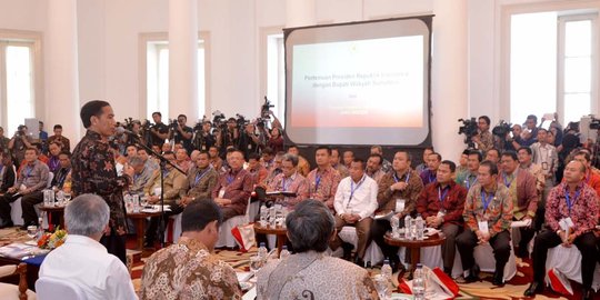 Jokowi sebut semua bupati senang dengan Pilkada langsung
