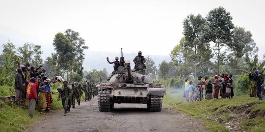 Kisah heroik Pasukan Garuda hadapi serangan tank prajurit Kongo