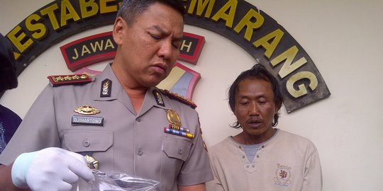 Perampok & pembunuh sadis bersenjata garpu dibekuk polisi Semarang