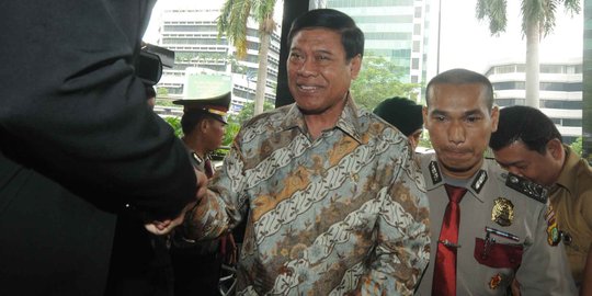 Jelang pertemuan dengan KPK, Menko Polhukam menghadap Jokowi