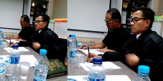 Saat jeda pemeriksaan polisi, Wakil Ketua KPK baca Alquran