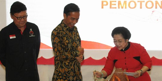 Di acara ulang tahunnya, Megawati tak komentar kisruh Polri vs KPK