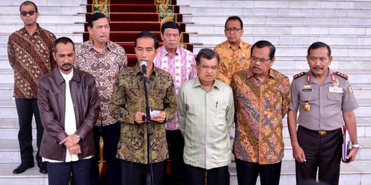 Teguran keras Jokowi untuk Samad dan Wakapolri biar kapok