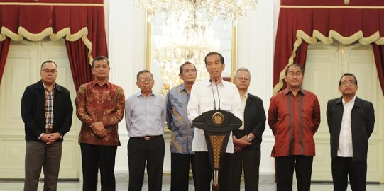 Ini keterangan lengkap Jokowi kisruh KPK vs Polri kian memanas