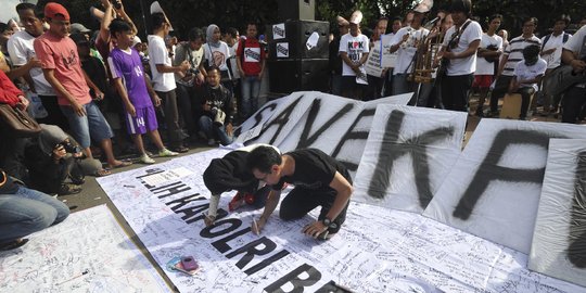 Gerindra puji aksi rakyat lawan pelemahan KPK