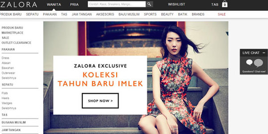 ZALORA SUPER CLEARANCE DAY tawarkan diskon 'gila' selama 3 hari