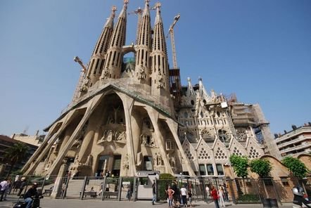 sagrada familia barcelona spanyol