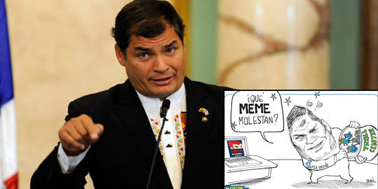 Presiden Ekuador nyatakan perang melawan meme