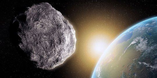 Hari ini asteroid berukuran setengah kilometer hiasi langit bumi