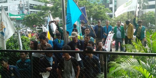 Demo KPK, ratusan mahasiswa minta BW mundur