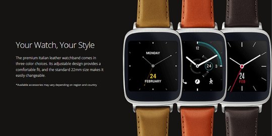 Baterai smartwatch murah Asus terbaru bisa tahan satu minggu!