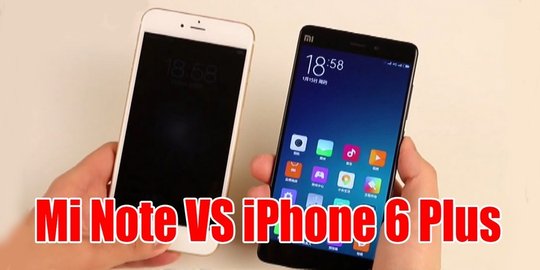 Xiaomi goda pengguna iPhone 6 untuk beralih ke Mi Note