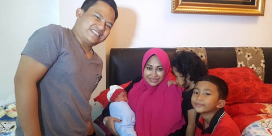 Faank Wali beber arti nama anak ketiganya