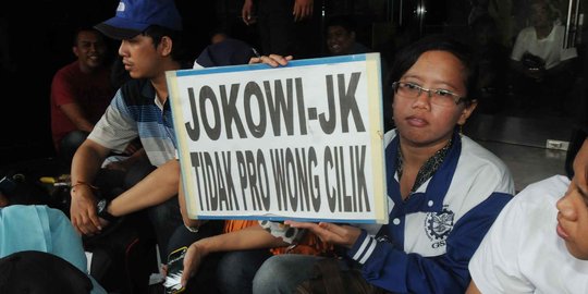 LSI: 100 Hari Jokowi berkuasa, tingkat kepercayaan masyarakat turun