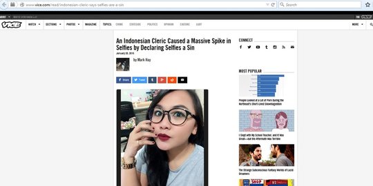 felix siauw soal selfie jadi berita internasional rev1