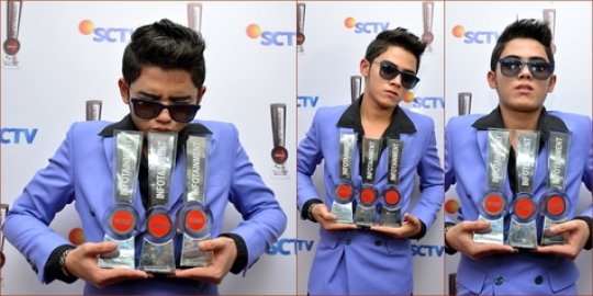 Babat habis 4 penghargaan, Aliando Syarief bahagia