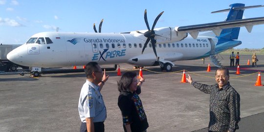 Terbang hingga pelosok, Garuda Indonesia klaim majukan perekonomian