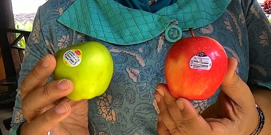 Meski dilarang, pedagang di Aceh masih jual apel berbakteri