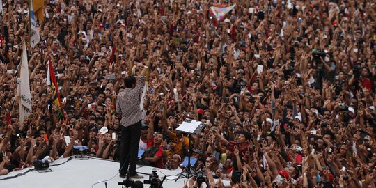 Soal kisruh KPK vs Polri, tak semua relawan tinggalkan Jokowi