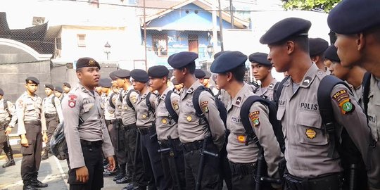 Polisi terjunkan 500 personel kawal sidang praperadilan Komjen Budi