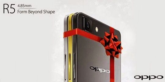 OPPO R5 hadir dalam edisi spesial, siap tantang iPhone 6