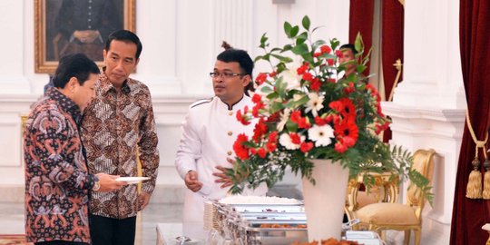 Temui Jokowi, pimpinan DPR bahas Freeport hingga Komjen Budi