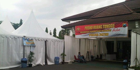 Keluarga sudah berkurang, tenda korban AirAsia dibongkar