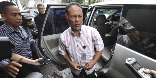 Datangi Bareskrim, Bambang Widjojanto mau beri contoh Budi Gunawan