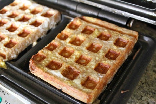 wafel mashed potato