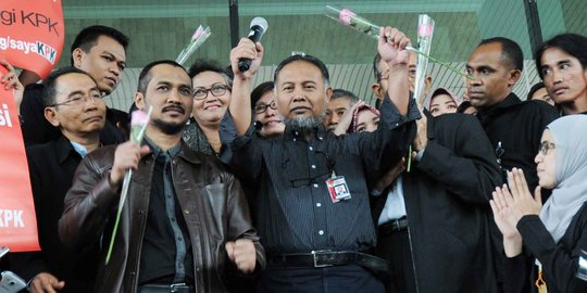 Pengawas internal KPK sudah usut tuduhan buat Samad dkk