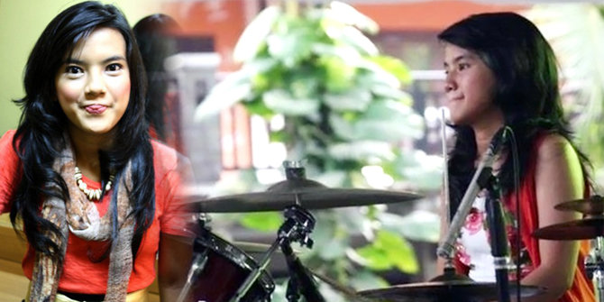5 Drummer cantik paling top di tanah air