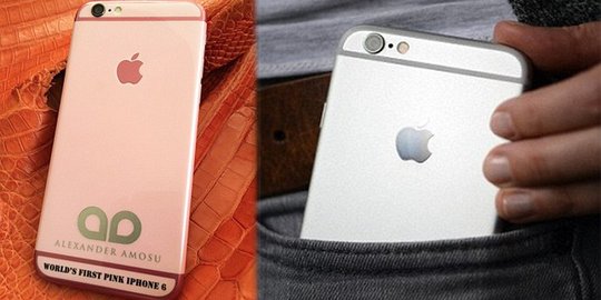 Ini dia iPhone 6 'pink' pertama di dunia, harganya Rp 35 juta!